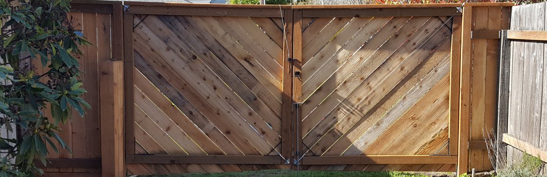 Custom Fence Gate Portland Oregon